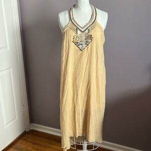 Love Sam beaded cotton dress